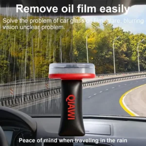 QIAWI Automotive Oil Film Remover – Streak-Free Glass Cleaner for Fast Window Decontamination
