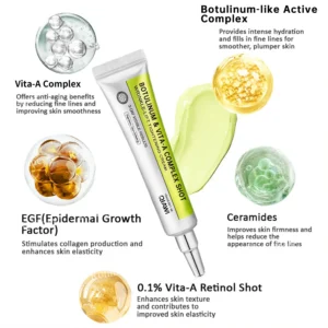 🔥Final 3 Hours: 70%OFF🔥 QIAWI™ Botulinum & Vita-A Complex Shot Wrinkle-Lift Tightening cream✨
