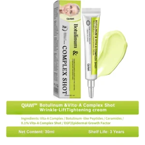🔥Final 3 Hours: 70%OFF🔥 QIAWI™ Botulinum & Vita-A Complex Shot Wrinkle-Lift Tightening cream✨