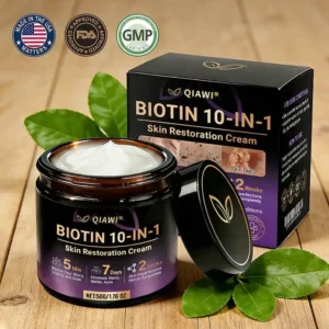 🔥LAST DAY 50% OFF -🔥QIAWI® Biotin 10-in-1 Skin Restoration Cream