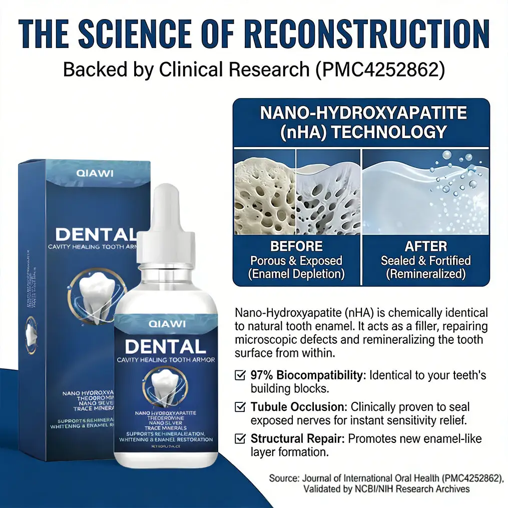 🔥Last Day Promotion 49% Off🦷 QIAWI® Teeth Armor Drops✨