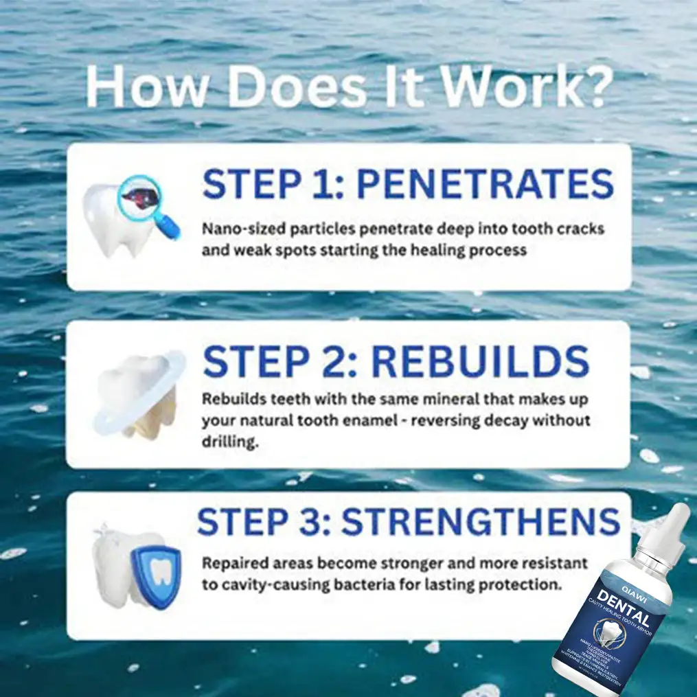 🔥Last Day Promotion 49% Off🦷 QIAWI® Teeth Armor Drops✨