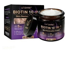 Made and Shipped from USA ✨QIAWI® Biotin 10-in-1 Skin Restoration Cream 🍀