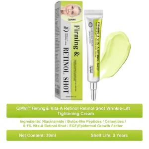 🧠👨‍⚕️Made and shipped from the USA 💫QIAWI® Skin Tightening & Vita-A Retinol Retinol shot Anti-Wrinkle Firming Tightening cream - Last Day Promotion 70% OFF