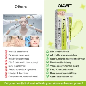 🧠👨‍⚕️Made and shipped from the USA 💫QIAWI® Skin Tightening & Vita-A Retinol Retinol shot Anti-Wrinkle Firming Tightening cream - Last Day Promotion 70% OFF
