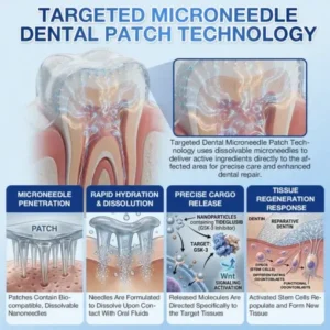 QIAWI® Tideglusib Fast‑Dissolving Tooth & Gum Repair Oral Strips