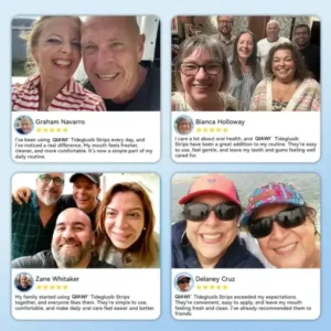 QIAWI® Tideglusib Fast‑Dissolving Tooth & Gum Repair Oral Strips