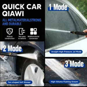 💧QIAWI Upgrade Car Washing Water Sprayer More Power. Less Effort. Better Everyday Cleaning.