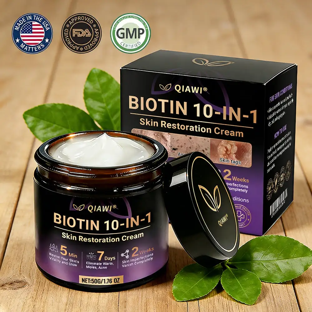 Made and Shipped from USA ✨QIAWI® Biotin 10-in-1 Skin Restoration Crea
– Clenohome