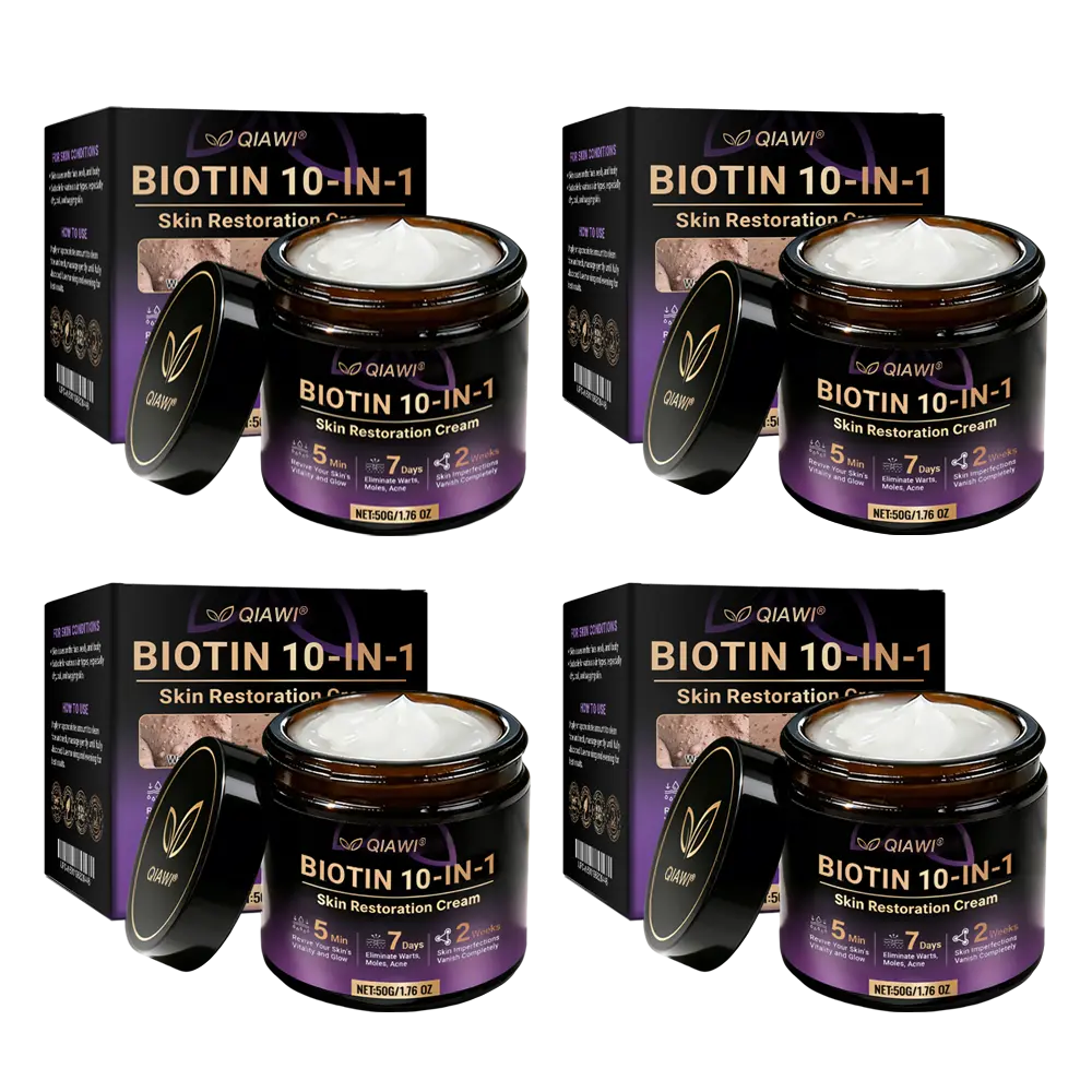 Made and Shipped from USA ✨QIAWI® Biotin 10-in-1 Skin Restoration Crea
– Clenohome