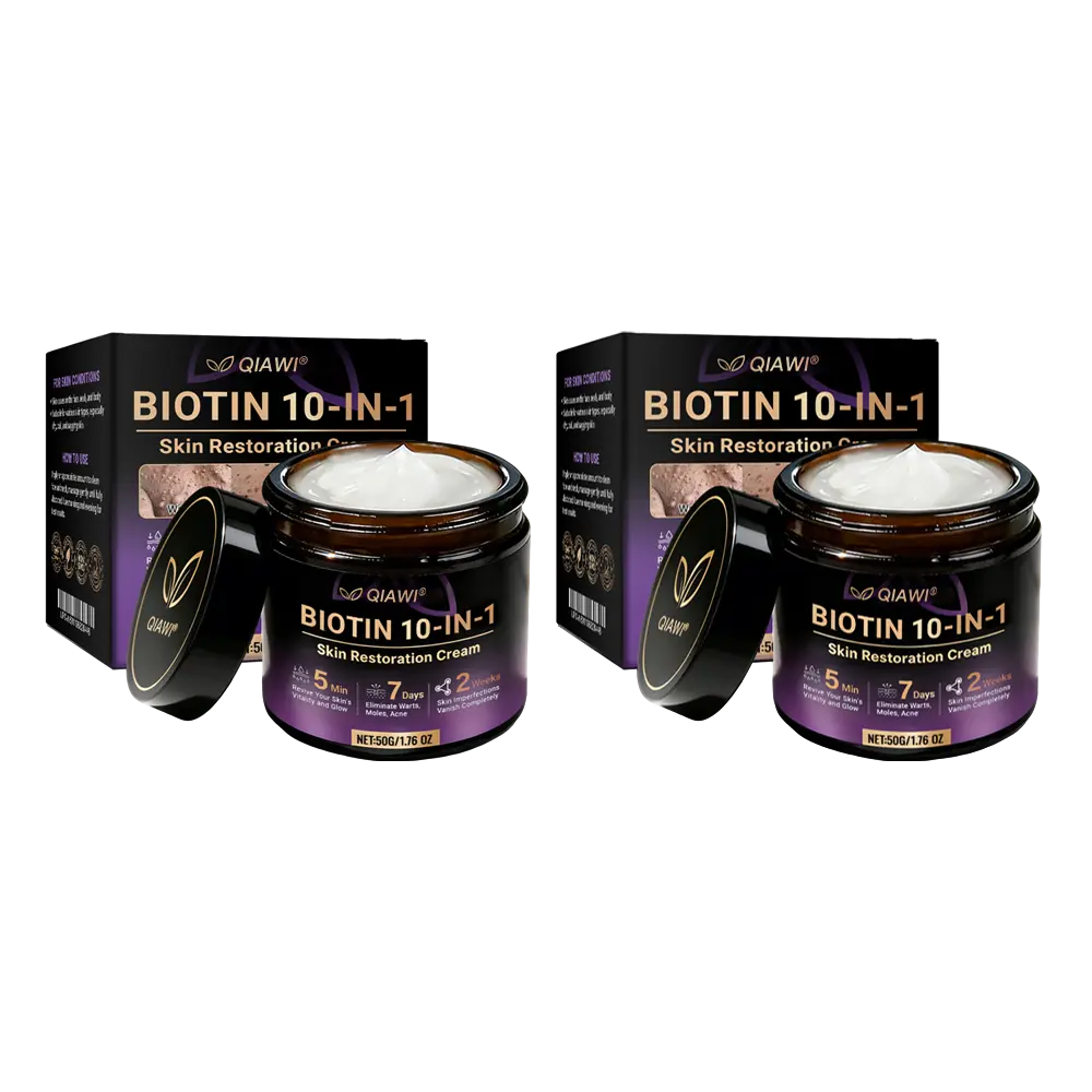 Made and Shipped from USA ✨QIAWI® Biotin 10-in-1 Skin Restoration Crea
– Clenohome