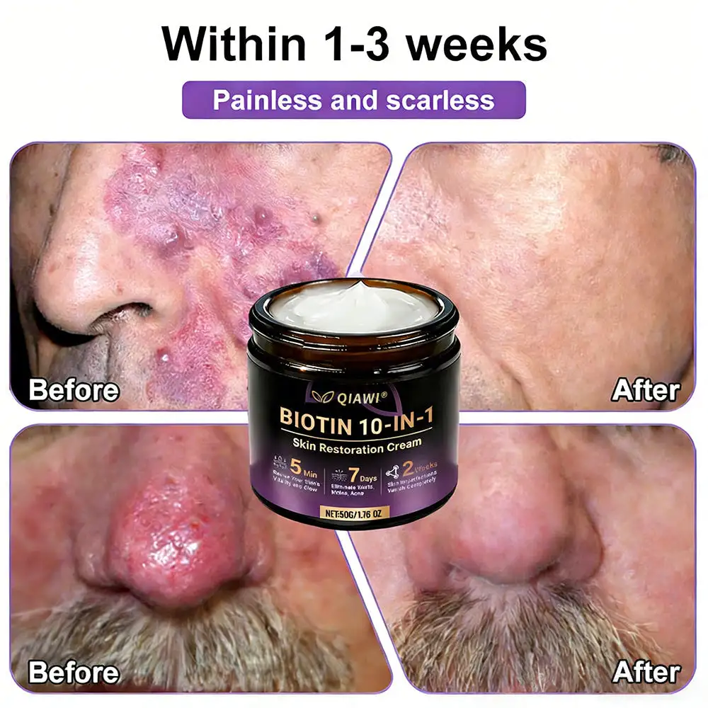 Made and Shipped from USA ✨QIAWI® Biotin 10-in-1 Skin Restoration Crea
– Clenohome