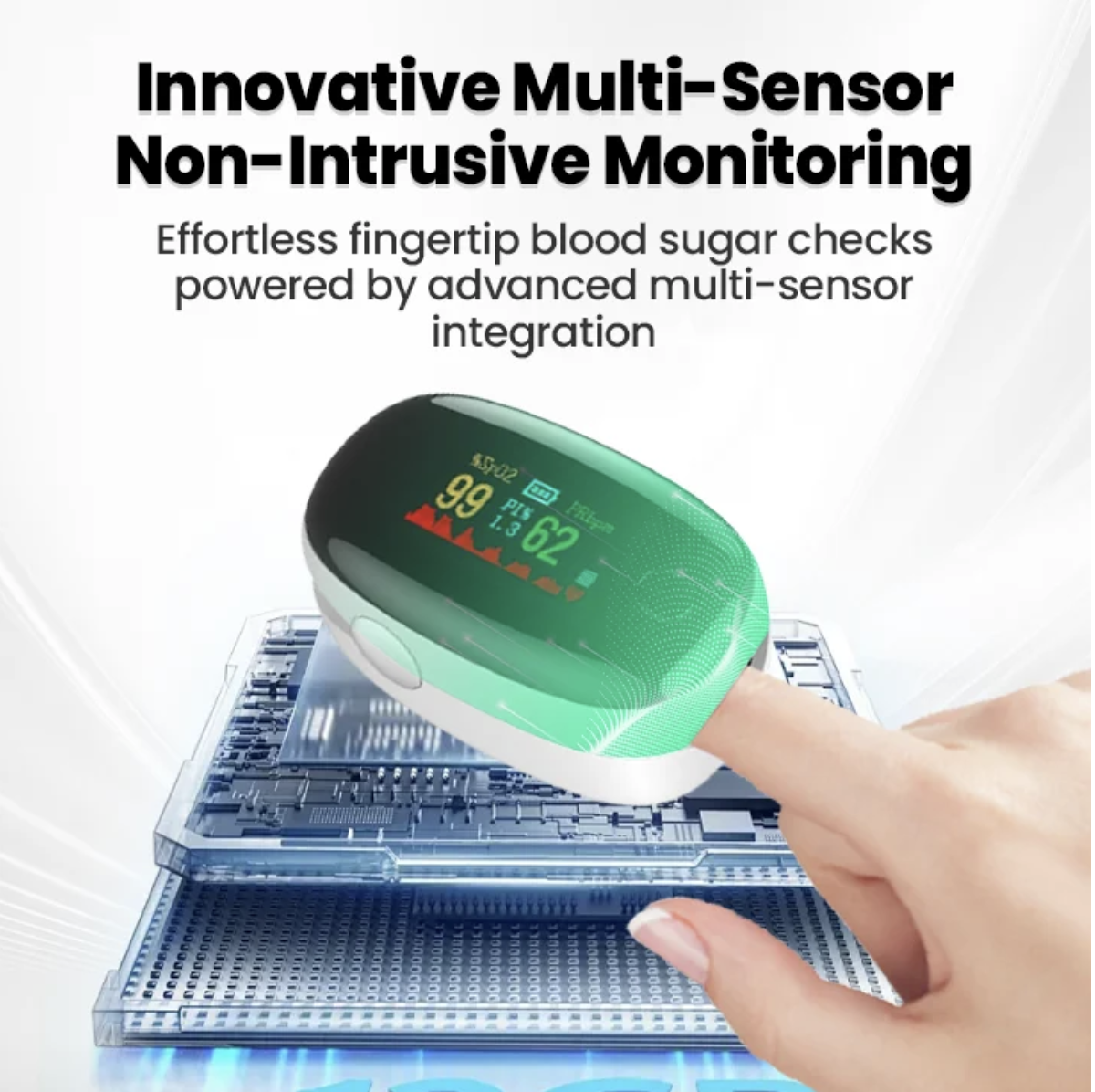 QIAWI® SugarSense High-Precision Glucose Monitoring Device - Image 3