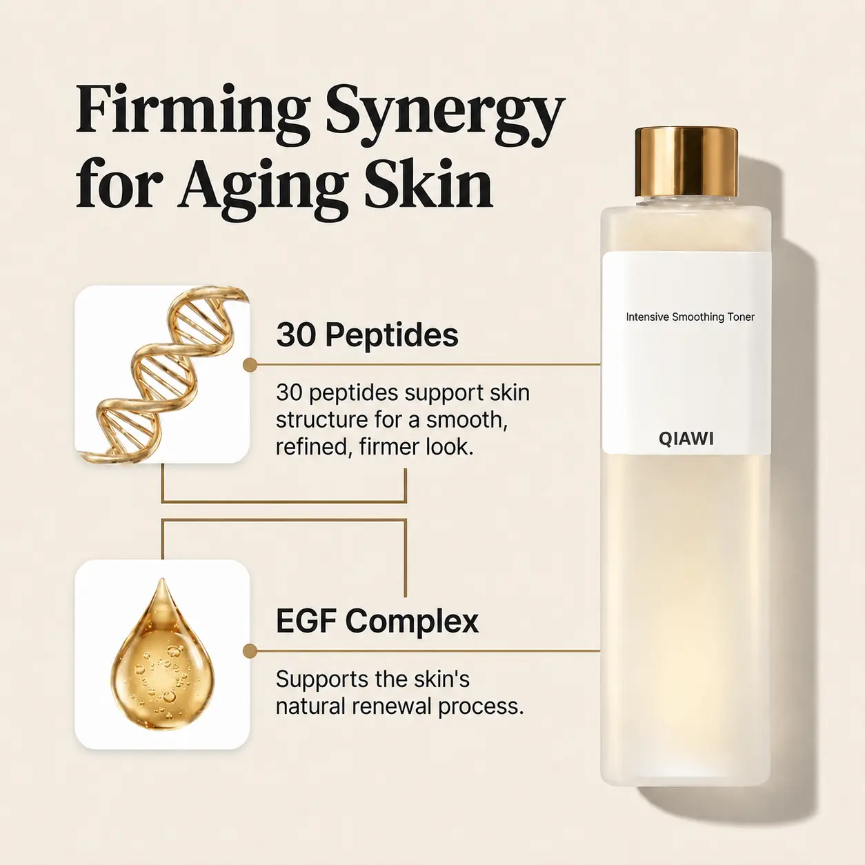 QIAWI Silky Hydration Firming Toner