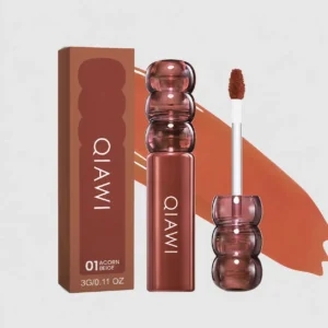 QIAWI Deep Glaze Lip Gloss – Glass-Like High Shine, Lightweight Non-Sticky K-Beauty Inspired Lip Color