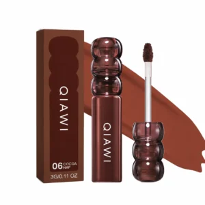 QIAWI Deep Glaze Lip Gloss – Glass-Like High Shine, Lightweight Non-Sticky K-Beauty Inspired Lip Color