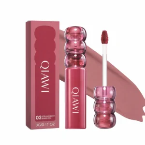 QIAWI Deep Glaze Lip Gloss – Glass-Like High Shine, Lightweight Non-Sticky K-Beauty Inspired Lip Color