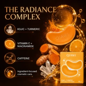 QIAWI Kojic + Turmeric Vita Jelly Eye Mask — 6 Pairs