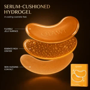 QIAWI Kojic + Turmeric Vita Jelly Eye Mask — 6 Pairs