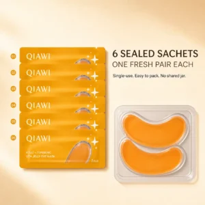 QIAWI Kojic + Turmeric Vita Jelly Eye Mask — 6 Pairs