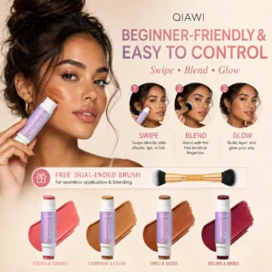 QIAWI™ Maracuja Juicy Multi-Stick Duo Set with Free Blending Brush