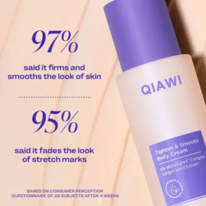 💕QIAWI TIGHTEN & SMOOTH BELLY FIRMING CREAM
– Softgarnish