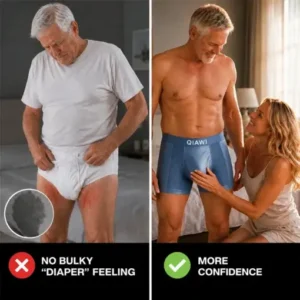 QIAWI™ Premium Leakproof Bamboo Ice Silk Boxer